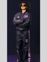 Pokémon Master Ball Black Satin Bomber Jacket