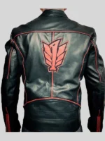 Power Rangers Rpm Red Scott Truman Black Jacket