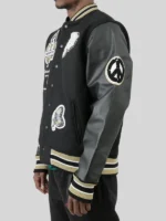 Primitive Alumni Black Varsity Jacket