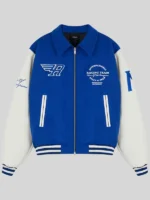 Represent 2026 Racing Varsity Jacket Blue