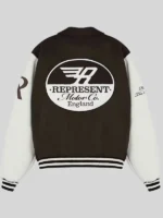 Represent 2026 Racing Varsity Jacket Brown