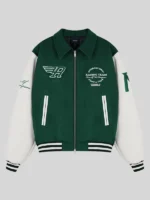 Represent 2026 Racing Varsity Jacket Green