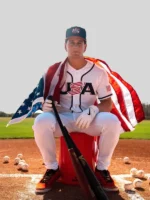 Roman Anthony Team USA White Jersey