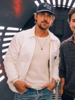Ryan Gosling Carhartt White Jacket