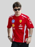 Scuderia Ferrari 2026 Charles Leclerc Red T-Shirt