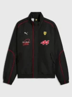 Scuderia Ferrari F1 PUMA Lewis Hamilton Racing Jacket Black