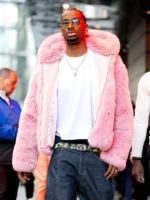Shai Gilgeous-Alexander Pink Hooded Jacket