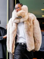 Shai Gilgeous Oklahoma City Thunder Vs NY Knicks Fur Jacket