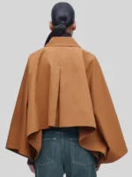 Shrinking Sherry Cola Cropped Coat
