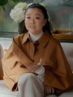 Shrinking Sherry Cola Oversized Cropped Coat