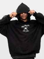 Spider Crest Hoodie Mens Von Dutch Black