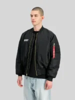 TEILE MA-1 Bomber Black Jacket