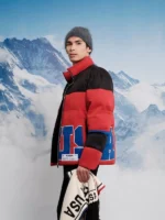 Team USA 2026 Red Puffer Jacket