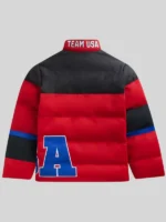 Team USA Puffer Red Jacket