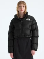 The North Face Women’s Nuptse Short Jacket Black
