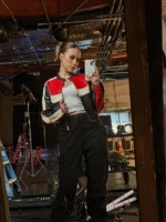 The Voice S29 Sydney Millevoi Moto Leather Jacket