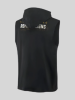 Tribal Logo Sleeveless Roman Reigns Black Hoodie