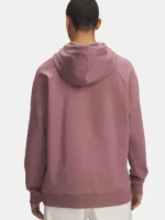 UA Rival Fleece Men's Hoodie Pink