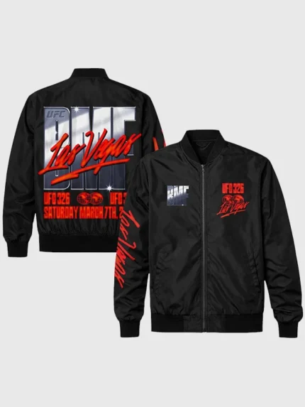 UFC 326 BMF Bomber Jacket Black