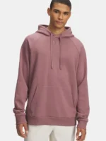 Under Armour Men's Rival Fleece Hoodie Pink