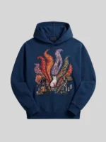 Vescartes Pullover Navy Hoodie