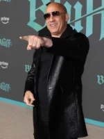 Vin Diesel The Bluff 2026 Event Leather Coat
