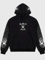 Von Dutch Black Mens Spider Crest Hoodie