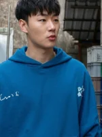 WEAK HERO CLASS 2 Go Hyun-tak Blue Hoodie