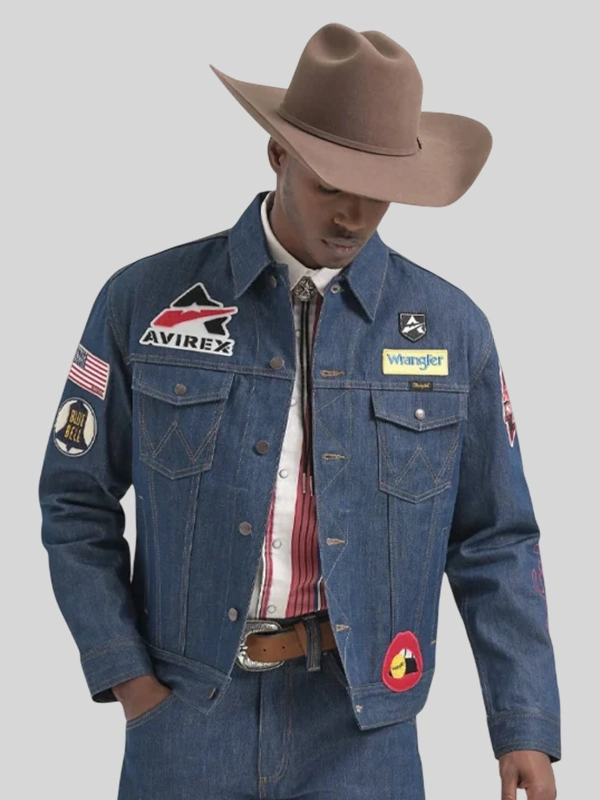 Wrangler x AVIREX 2026 AOP Patch Jacket Wrangler x AVIREX 2026 AOP Patch Jacket
