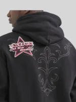 Wrangler x Avirex Black Hoodie