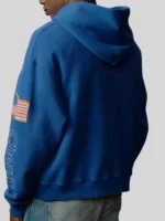 Wrangler x Cherry Americas Hoodie Blue