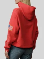 Wrangler x Cherry Americas Red Hoodie