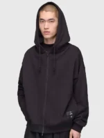 Y-3 x Mercedes AMG F1 2026 Black Zip Hoodie