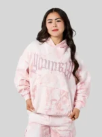 Youngla Camo Hoodie Pink