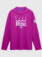 2026 City Connect Kansas City Royals Long Sleeve Hooded T-Shirt