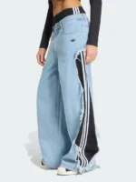 Adidas Adilenium 5.0 Deconstructed Denim Pants Blue