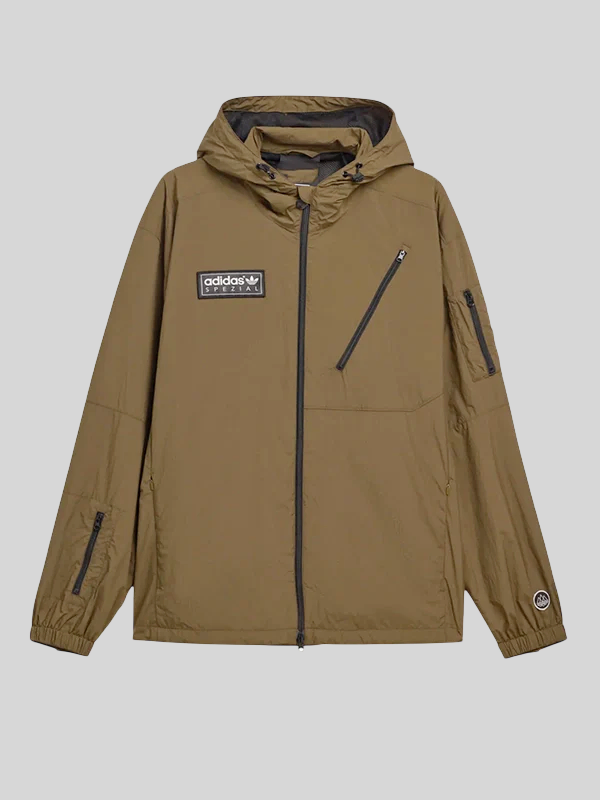 Adidas Buckstead SPZL Jacket Brown Adidas Buckstead SPZL Jacket Brown