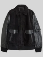 Adidas Y-3 x Mercedes Leather Racing Jacket