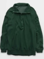Aerie Oh Snap Green Sweatshirt