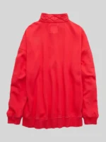 Aerie Oh Snap Half Pullover Red Sweatshirt