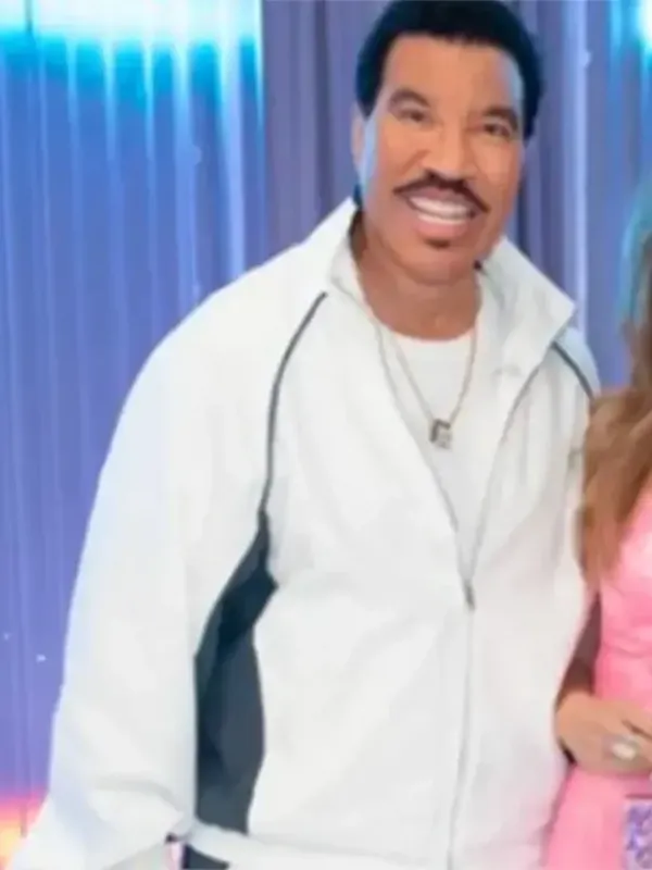 American Idol S23 Lionel Richie White Track Jacket American Idol S23 Lionel Richie White Track Jacket