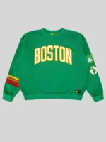 Aviator Nation Celtics Fleece Crew Sweatshirt