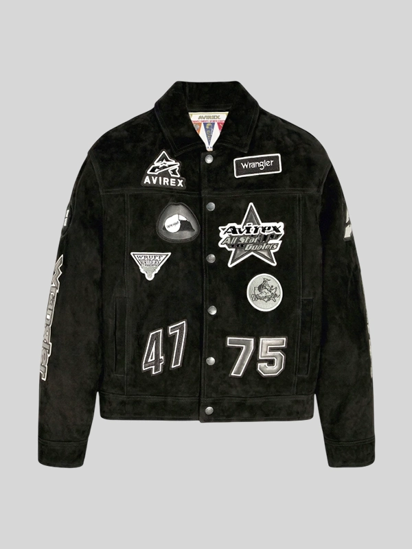 Avirex x Wrangler Suede Trucker Jacket Avirex x Wrangler Suede Trucker Jacket