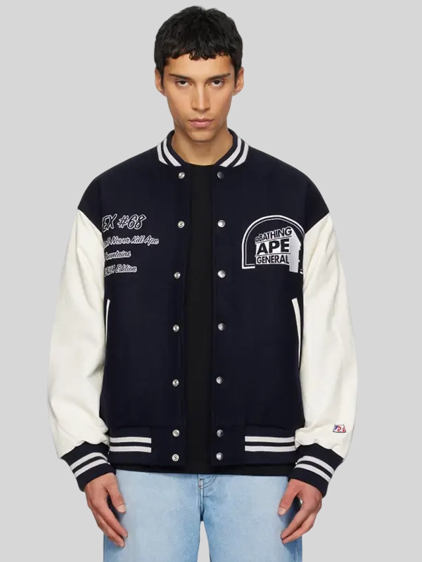 BAPE x Kazuki Kuraishi Varsity Jacket BAPE x Kazuki Kuraishi Varsity Jacket