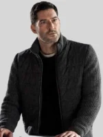 CIA 2026 Tom Ellis Grey Wool Jacket