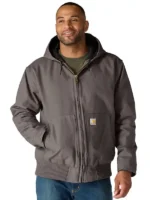 Carhartt Men's Washed Duck Active Hooded Jacket