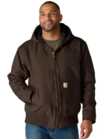 Carhartt Washed Duck Active Jacket Brown