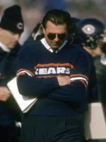 Chicago Bears Mike Ditka Navy Sweater Vest