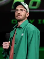 Cinemacon Chris Evans Green Jacket