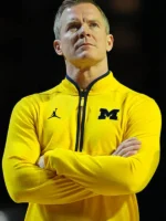 Dusty May Wolverines Jordan Quarter Zip Jacket